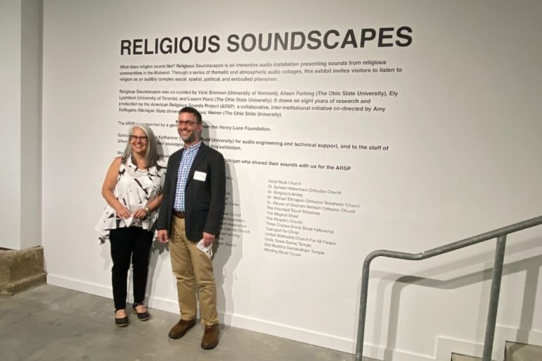 Eight-Year Study on the Sound of Religion Culminates in Interactive Auditory Exhibit